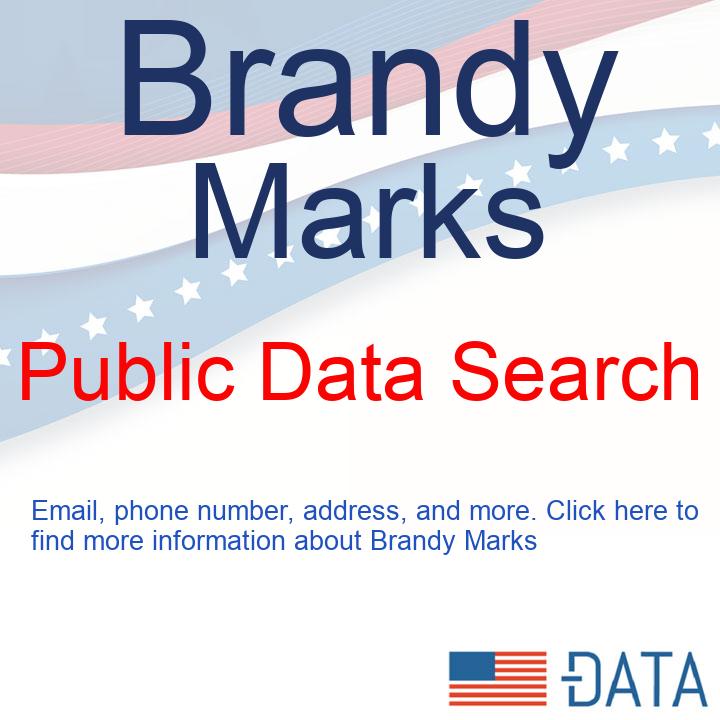 BRANDY MARKS - Public Data Found